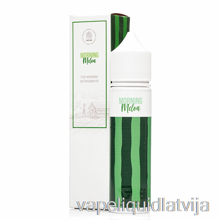 Rīta Melone - Svaigas Fermas - 60ml 0mg Vape šķidrums